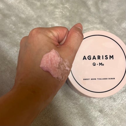Q+Me スウィート ボム タラソ スクラブ/AGARISM/バスト・ヒップケアを使ったクチコミ(3枚目)