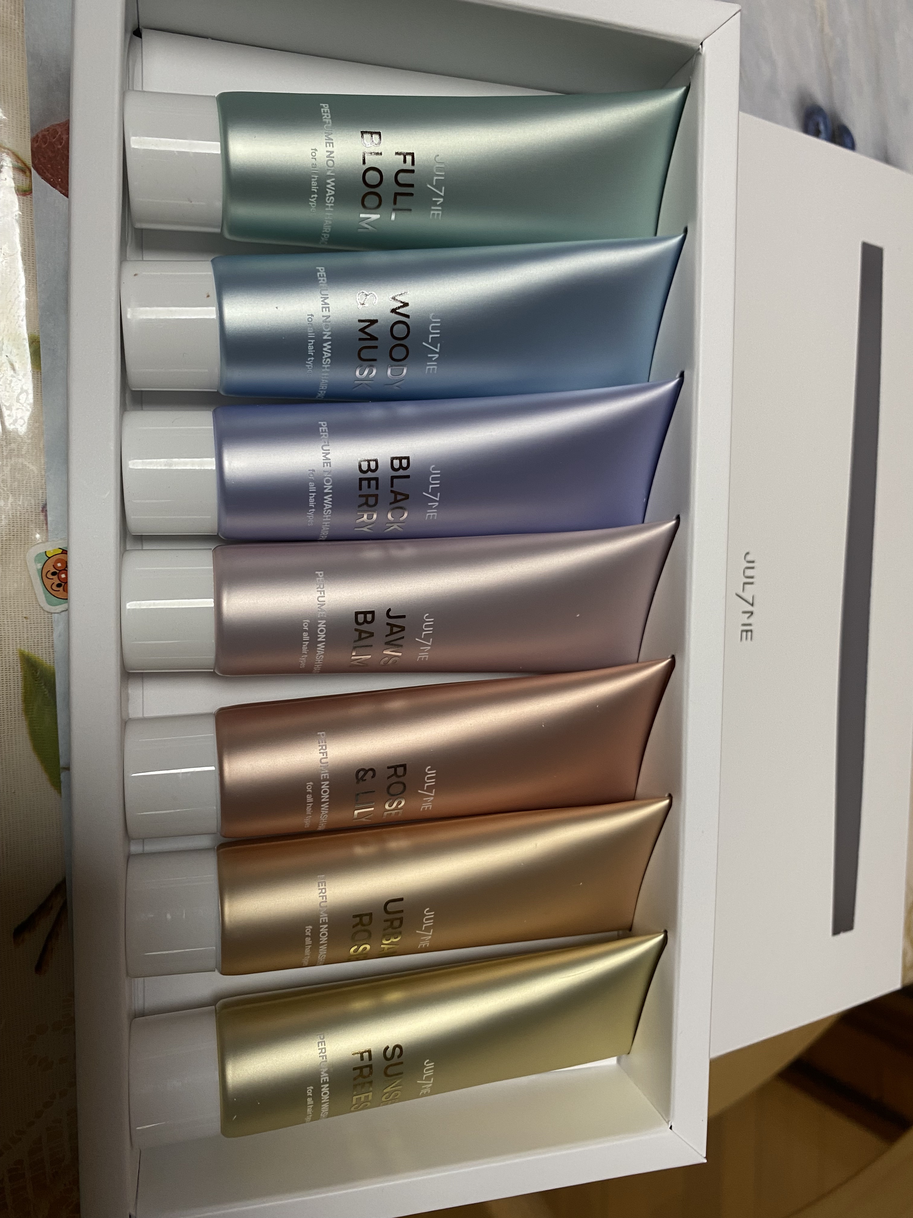 パフュームノンウォッシュヘアパック 06 ジョーズバーム/JUL7ME/ヘアトリートメントを使ったクチコミ（1枚目）