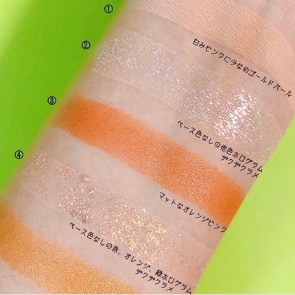 クォーツ 9色アイシャドウパレット(ドリームランドアイシャドウ)/ZEESEA/アイシャドウパレットを使ったクチコミ(5枚目)