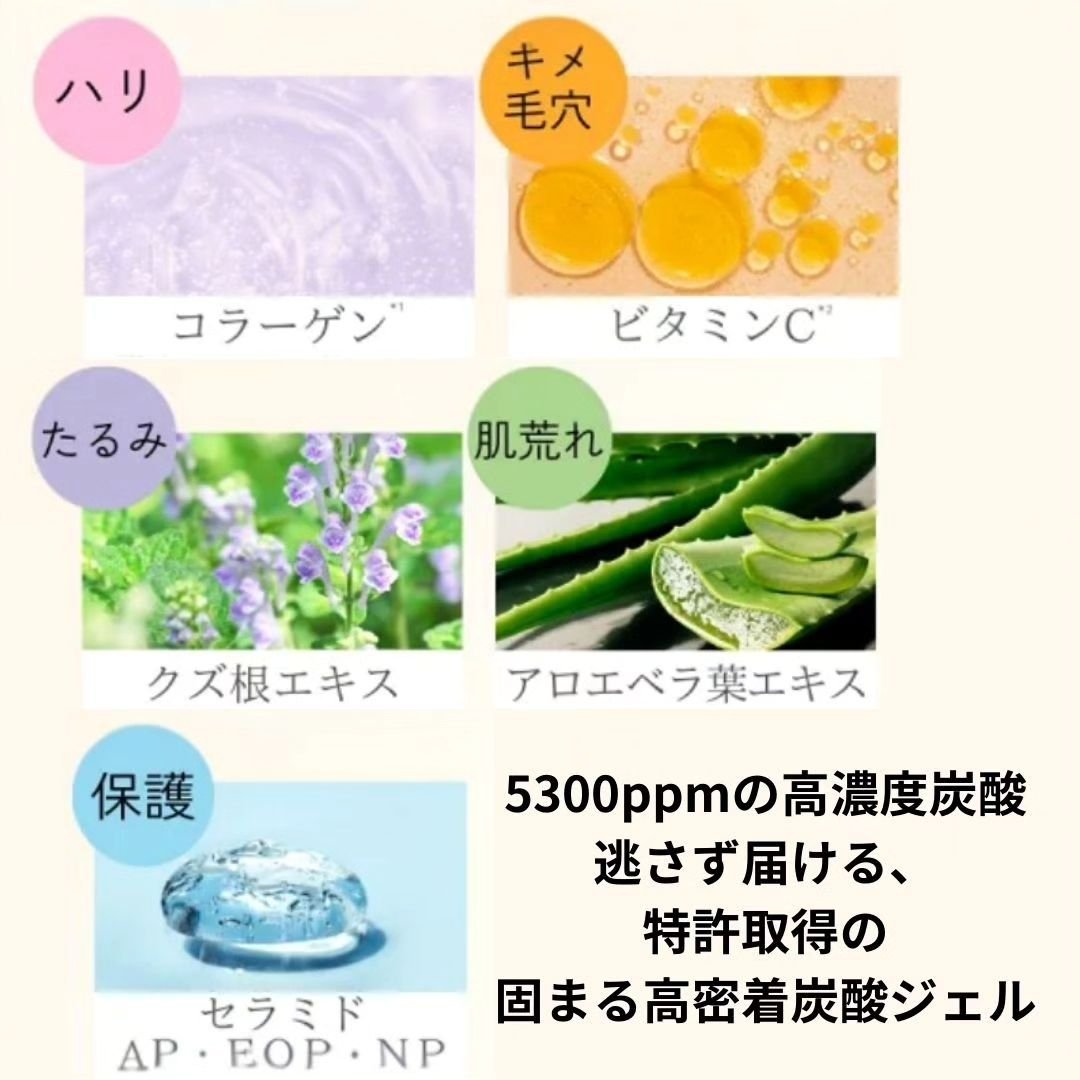 ラスティングCO2イルミネイトジェルマスク/BYOU/シートマスク・パックを使ったクチコミ（2枚目）