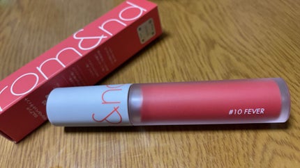 ゼロベルベットティント/rom&nd/リップティントを使ったクチコミ(1枚目)