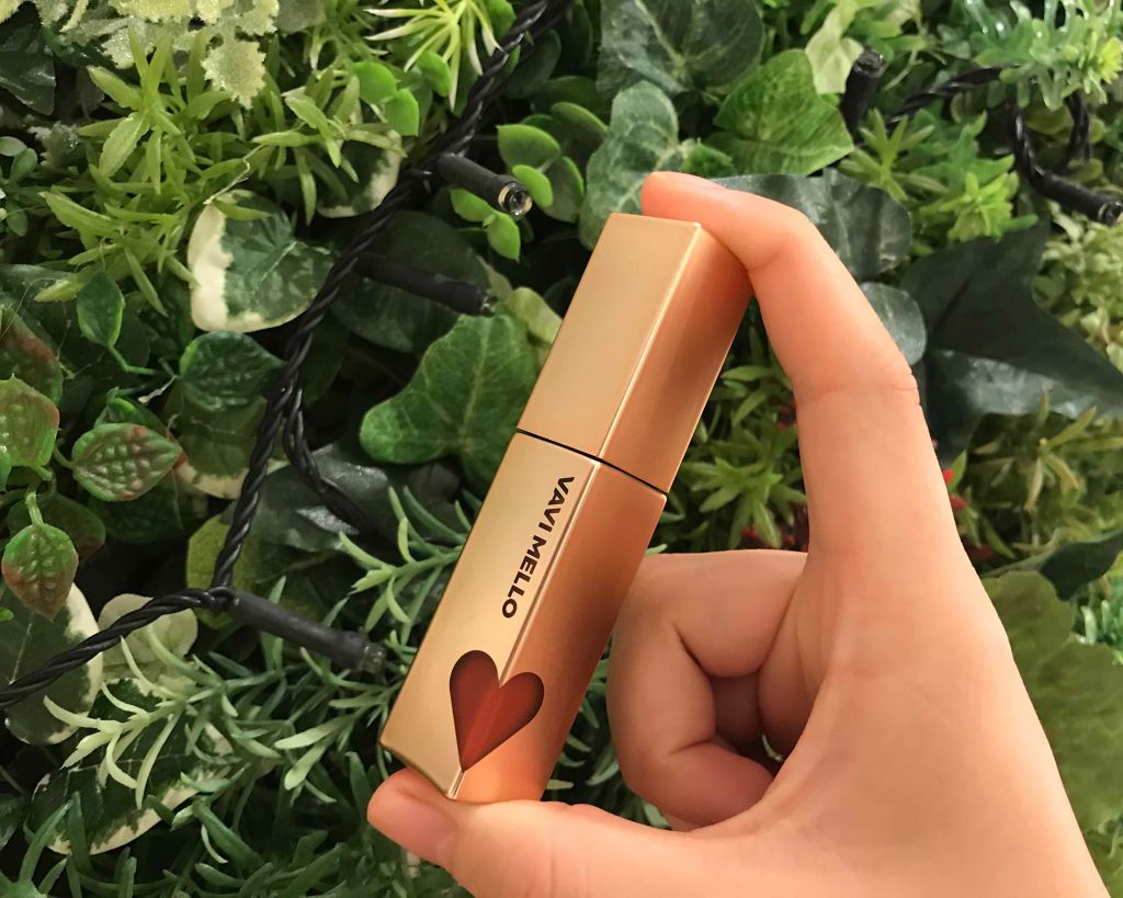 ハートウィンドウリップティントベルベットタイプ/VAVI MELLO/口紅を使ったクチコミ（1枚目）