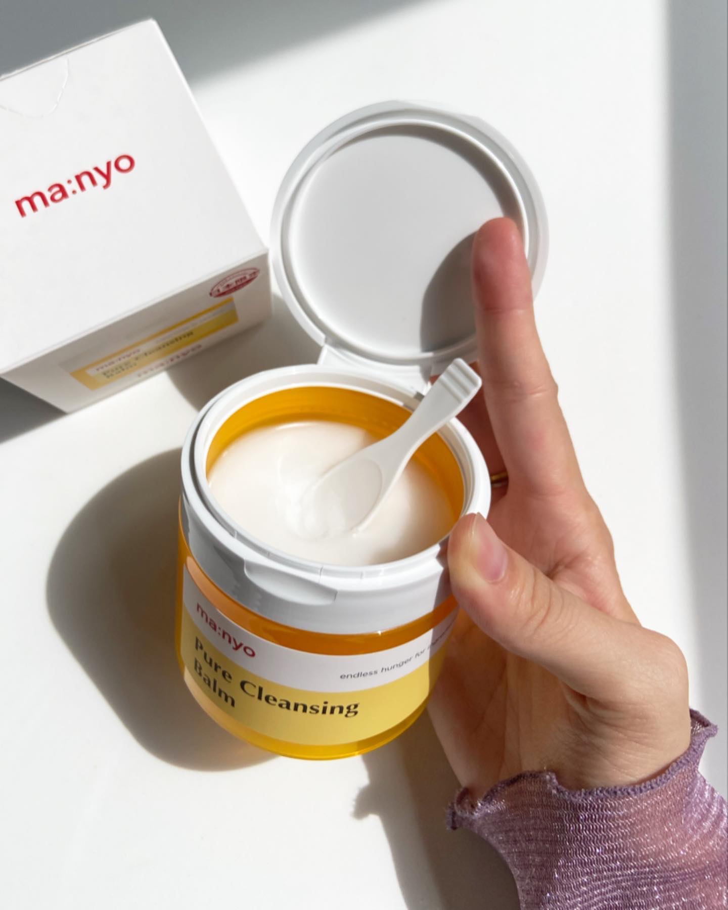 ピュアクレンジングバーム/manyo/クレンジングバームを使ったクチコミ（1枚目）