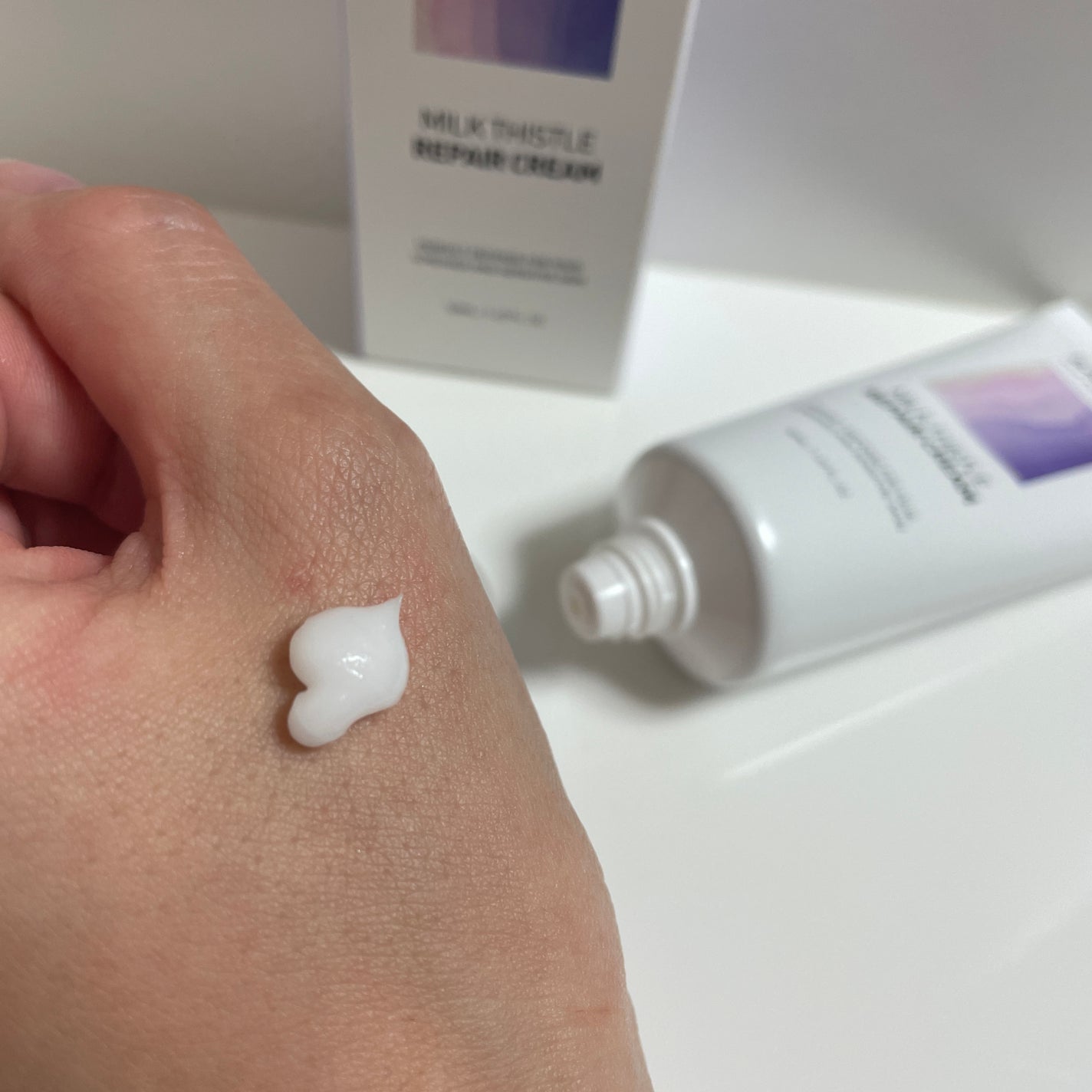 ミルクシスル リペアクリーム/BANOBAGI/フェイスクリームを使ったクチコミ(2枚目)