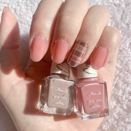 ミニネイル/パラドゥ/マニキュアを使ったクチコミ(1枚目)