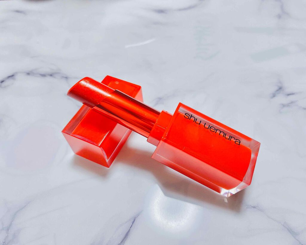 ルージュ アンリミテッド/shu uemura/口紅を使ったクチコミ（1枚目）