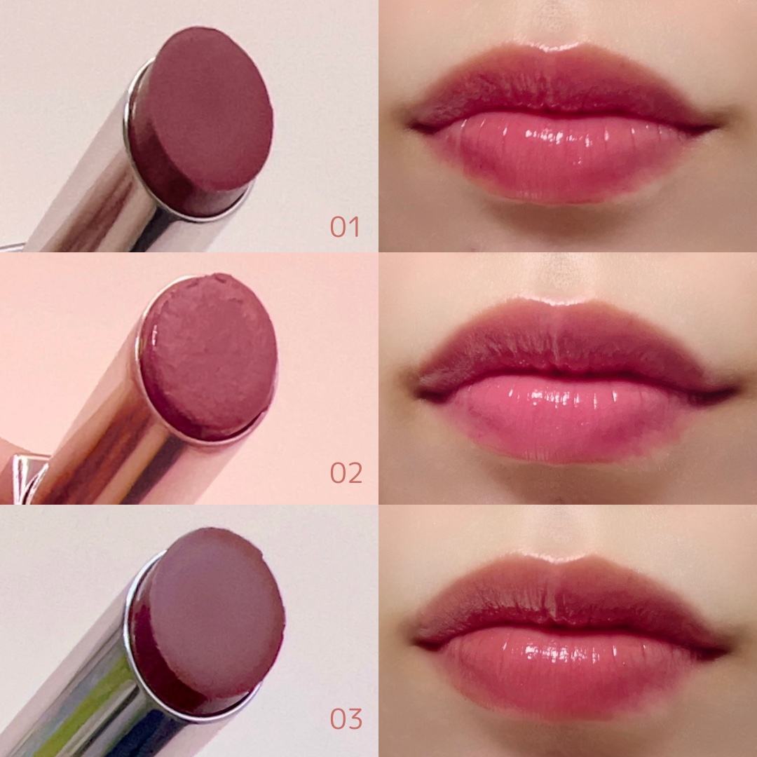 デイジードール リップ スティーラー　 04 夢を叶えるトパーズ/DAISY DOLL by MARY QUANT/口紅を使ったクチコミ（3枚目）