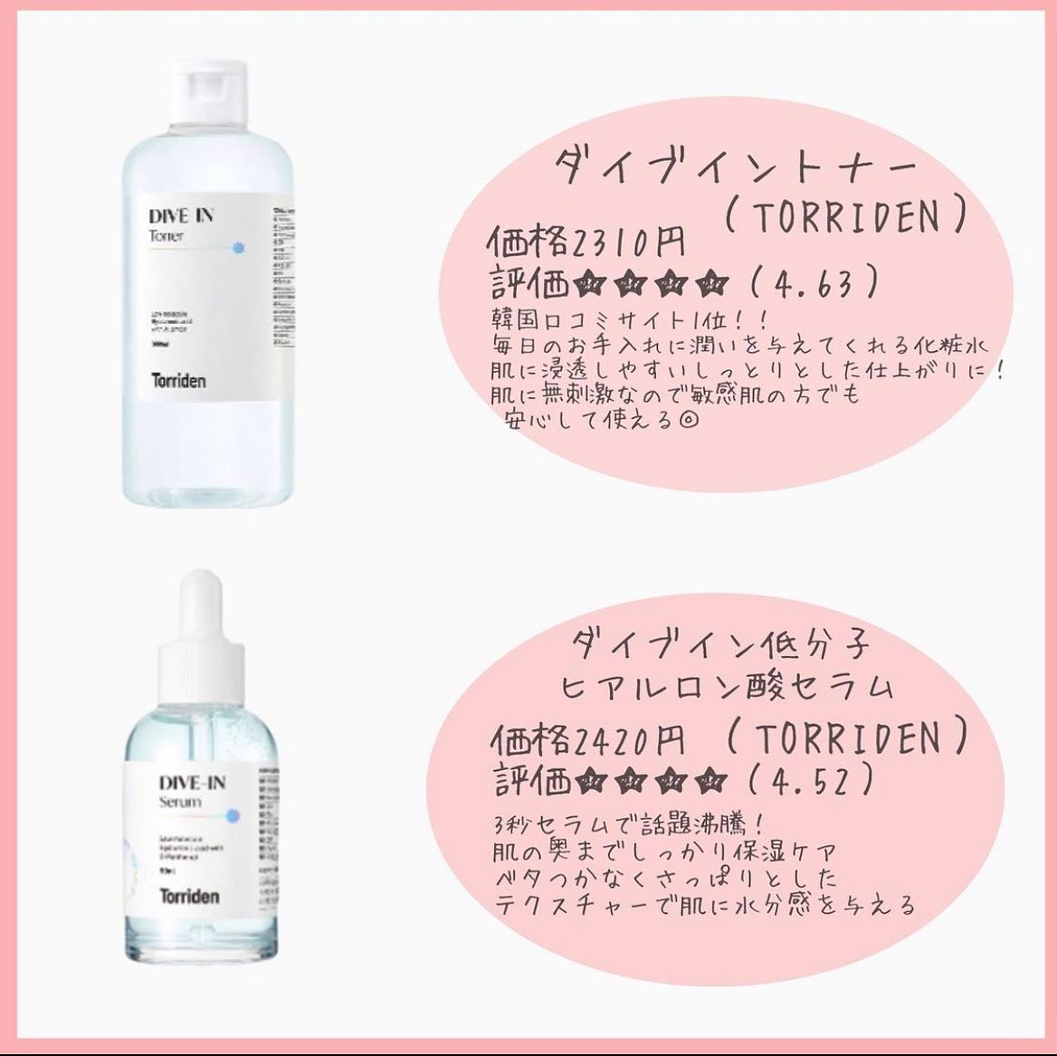 ダイブイン トナー/Torriden/化粧水を使ったクチコミ（2枚目）