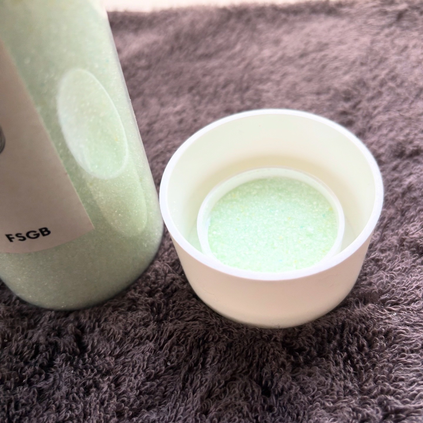 沖縄とろみ美容 パウダーウォッシュ シークヮーサーティー/FSGB/洗顔パウダーを使ったクチコミ（2枚目）