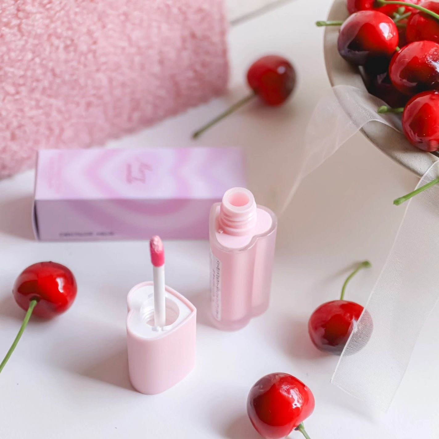 ミルクハートティントリップアンドチーク/Merrymonde/リップティントを使ったクチコミ(2枚目)