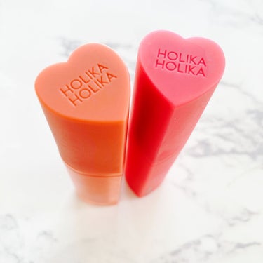 ホリカホリカ ハートクラッシュグローティントエアー/HOLIKA HOLIKA/口紅を使ったクチコミ（4枚目）