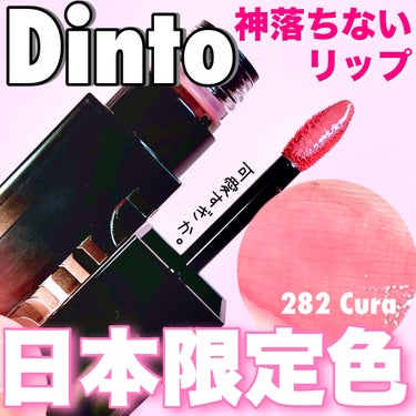 ブラーグロイリップティント 282 クラ/Dinto/口紅を使ったクチコミ（1枚目）