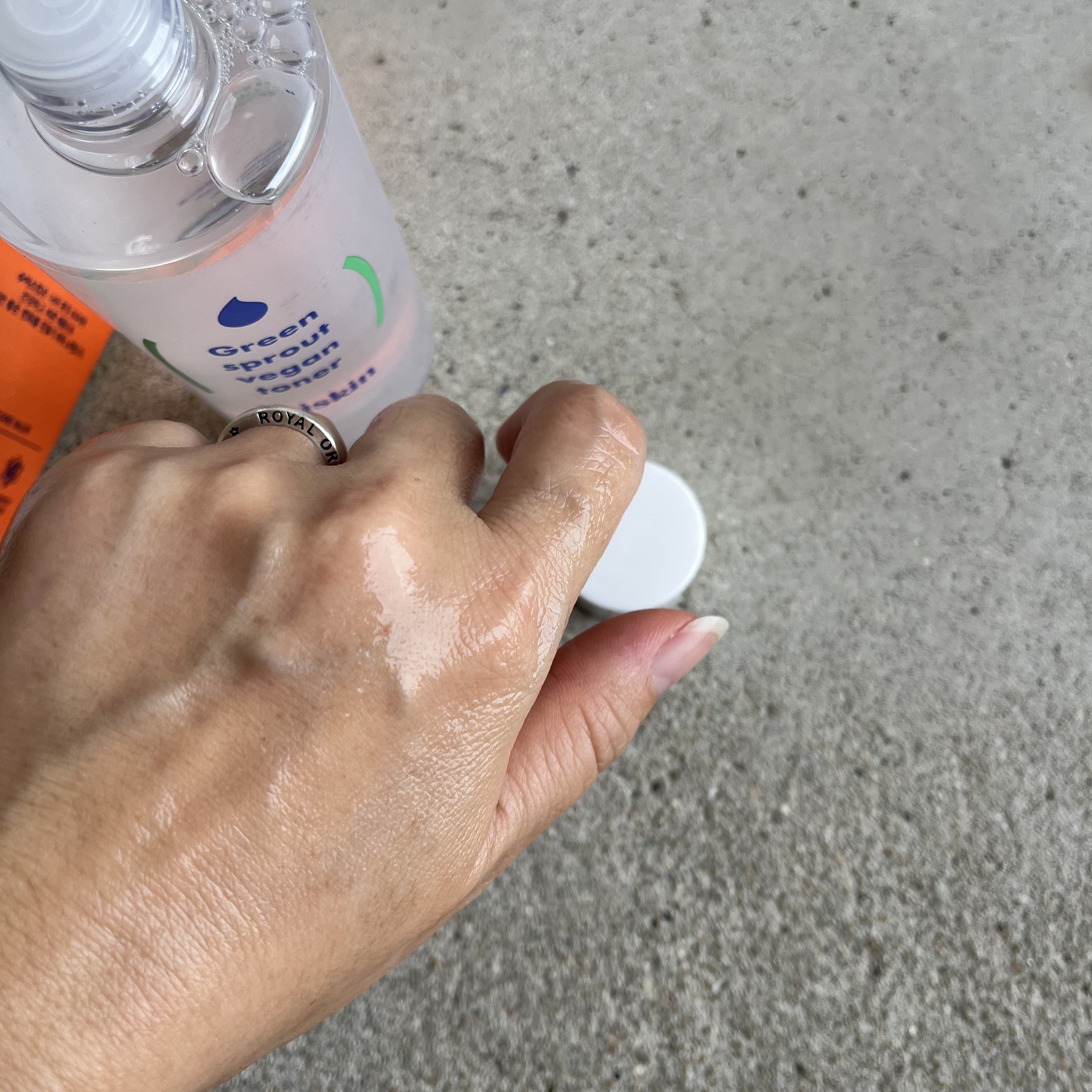 Green sprout vegan toner/suiskin/化粧水を使ったクチコミ（3枚目）