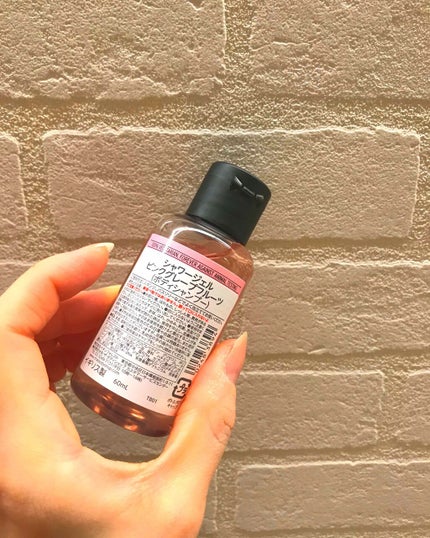 シャワージェル ピンクグレープフルーツ /THE BODY SHOP/ボディソープを使ったクチコミ(2枚目)