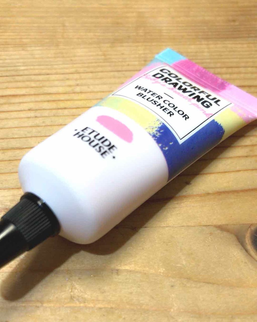 カラフルドローイング ウォーターカラーチーク/ETUDE/リキッドチークを使ったクチコミ（1枚目）