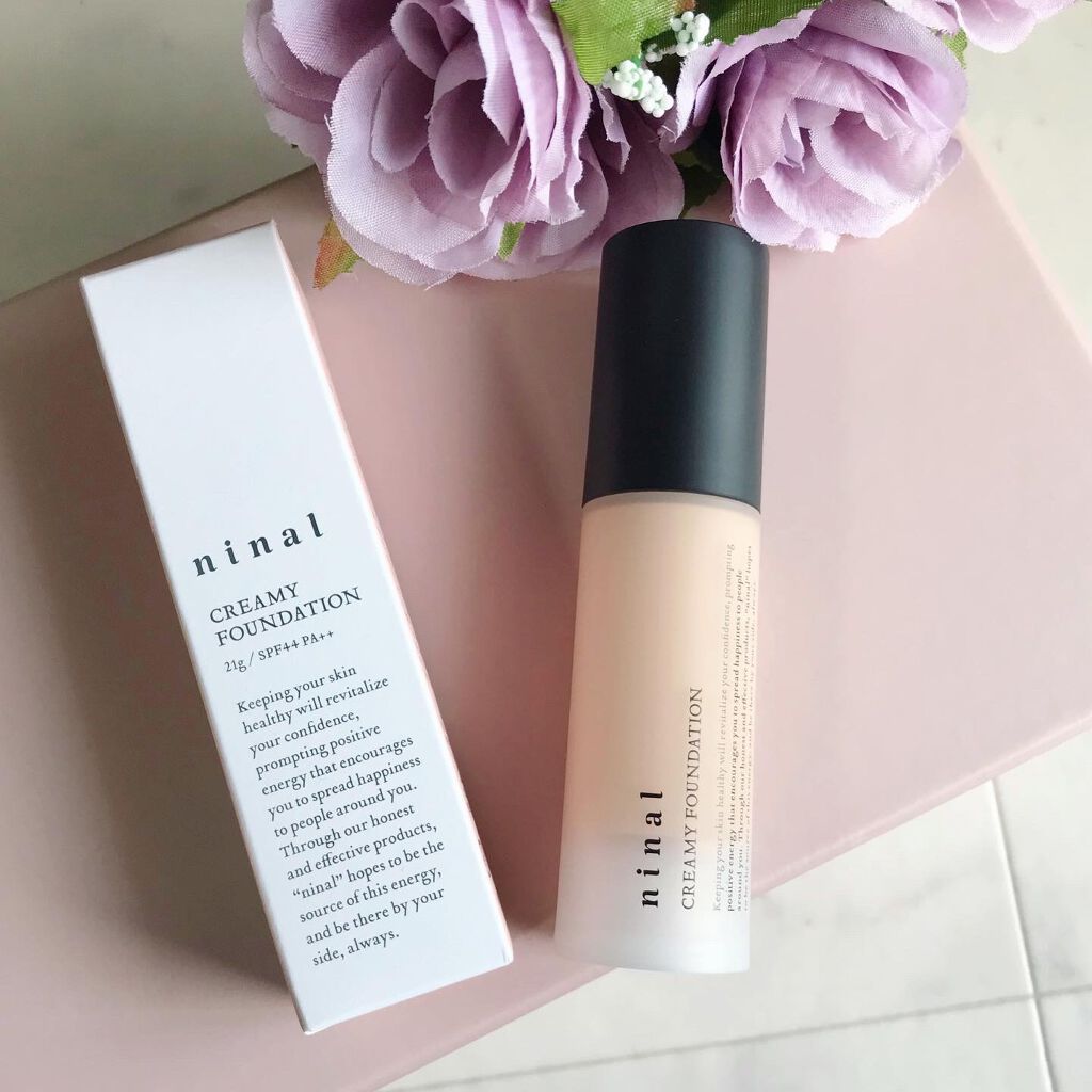 ninal クリーミィファンデーション/ninal/クリーム・エマルジョンファンデーションを使ったクチコミ(1枚目)