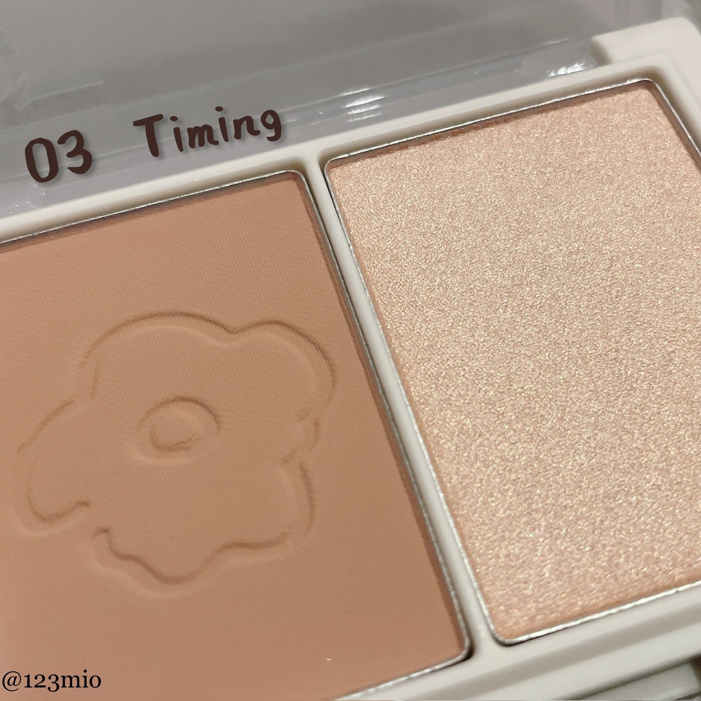 フロリッドレイヤーブラッシャー/HAKIT/パウダーチークを使ったクチコミ(3枚目)