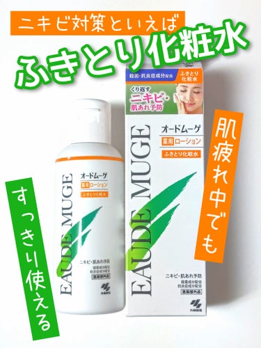 オードムーゲ 薬用ローション（ふきとり化粧水） 500ml/オードムーゲ/拭き取り化粧水を使ったクチコミ（1枚目）