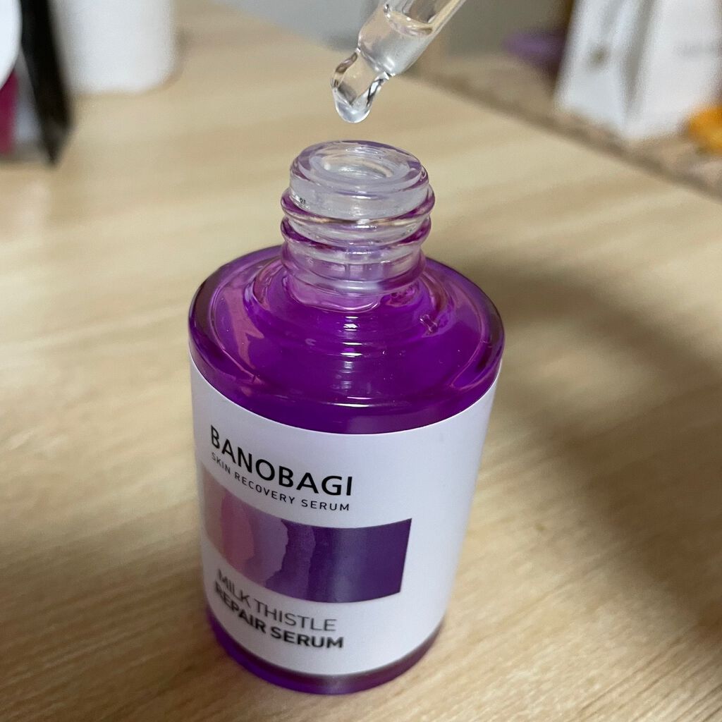 ミルクシスル リペアセラム/BANOBAGI/美容液を使ったクチコミ(2枚目)