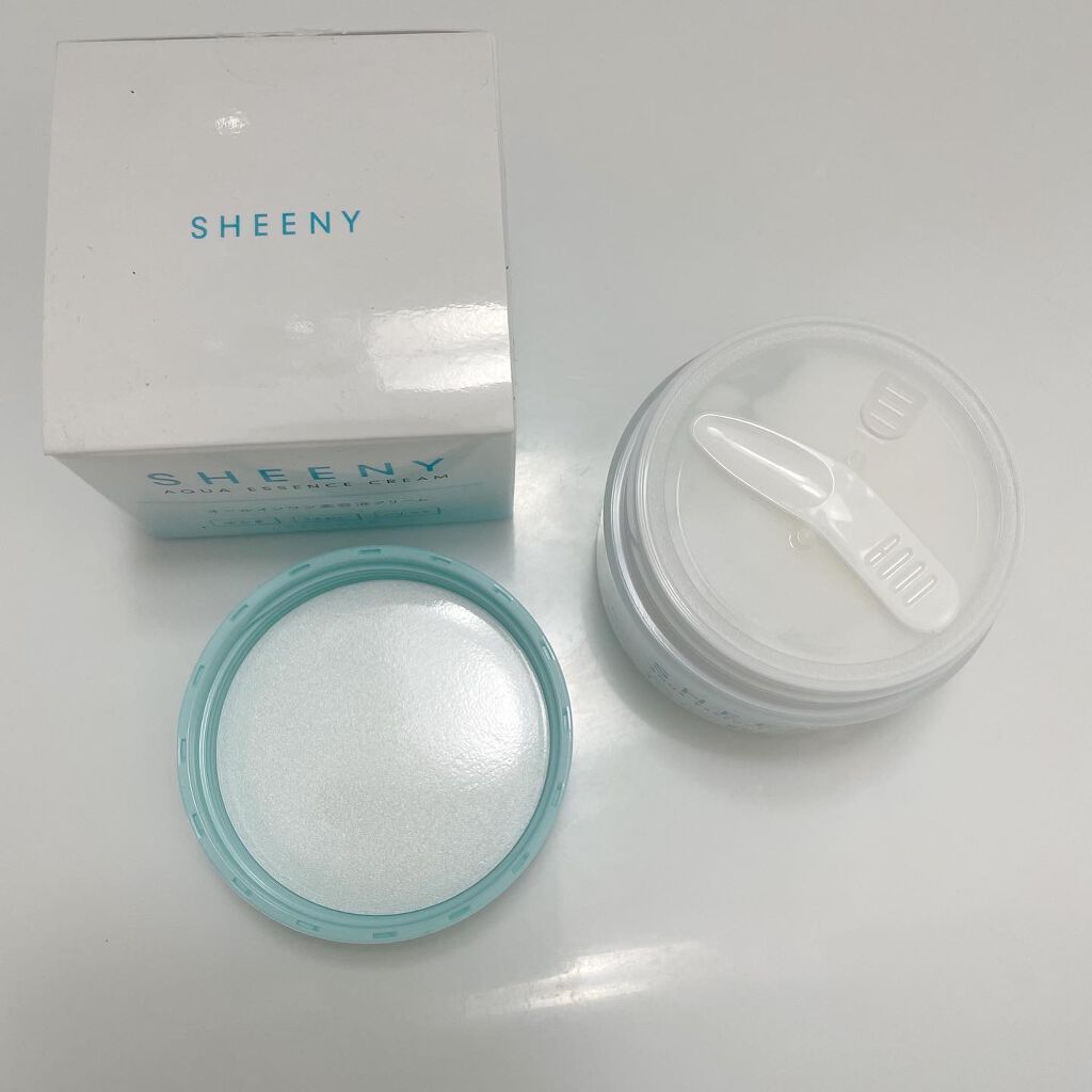 アクアエッセンスクリーム/SHEENY/フェイスクリームを使ったクチコミ（3枚目）