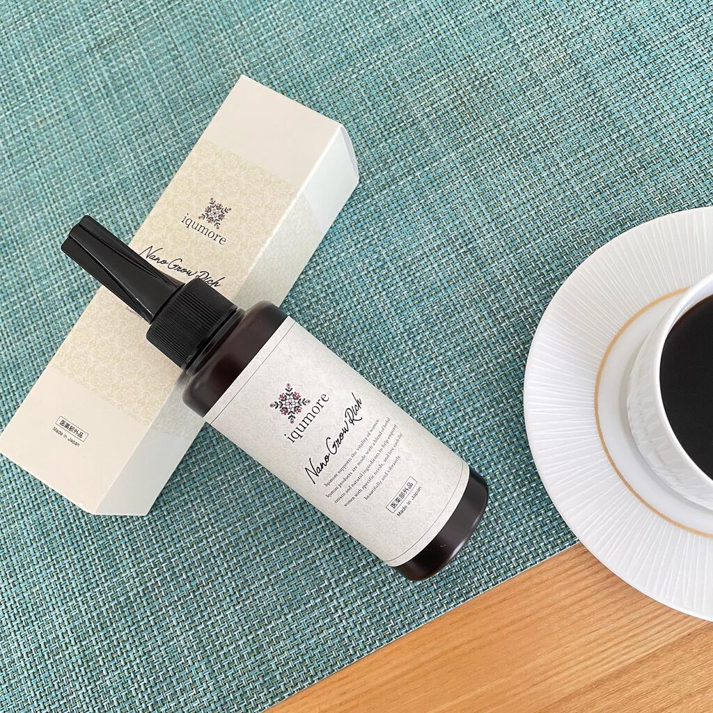 ナノグロウリッチ/iqumore/頭皮ローションを使ったクチコミ(1枚目)