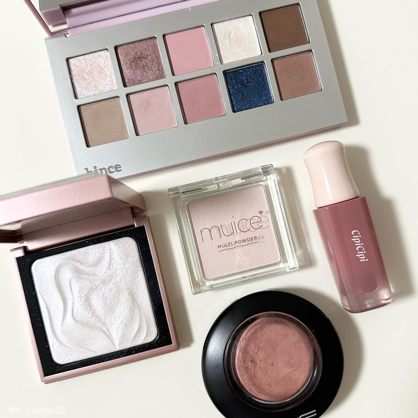 ニューデップスアイシャドウパレット/hince/アイシャドウパレットを使ったクチコミ（2枚目）