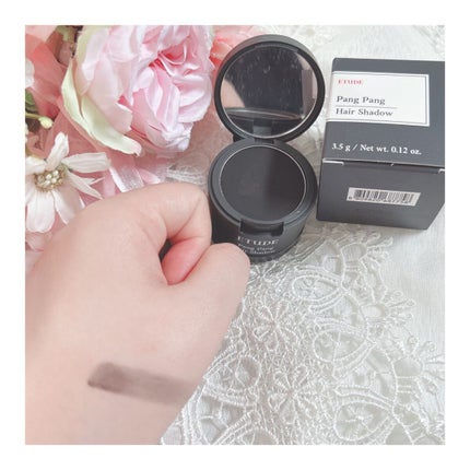 ポンポンヘアシャドウ/ETUDE/シェーディングを使ったクチコミ(5枚目)