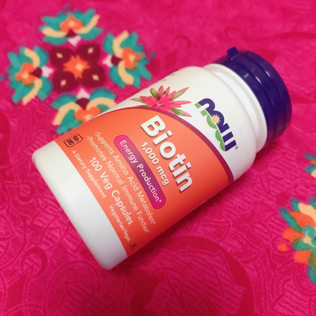 ビオチン/Now Foods/健康サプリメントを使ったクチコミ（1枚目）