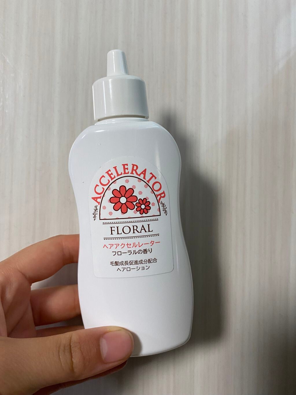 ヘアアクセルレーター フローラルの香り/加美乃素本舗/頭皮ローションを使ったクチコミ(1枚目)