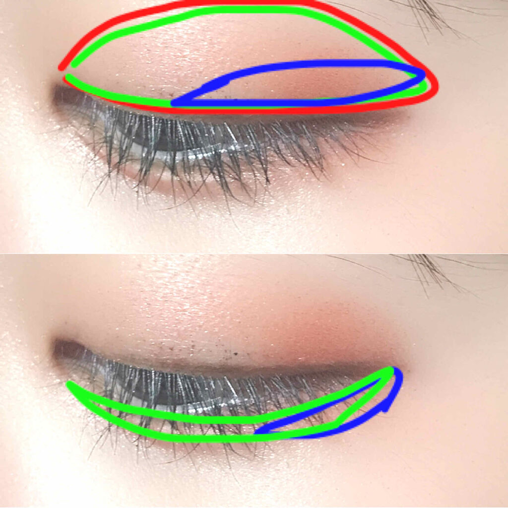 UR GLAM　BLOOMING EYE COLOR PALETTE/U R GLAM/アイシャドウパレットを使ったクチコミ（2枚目）