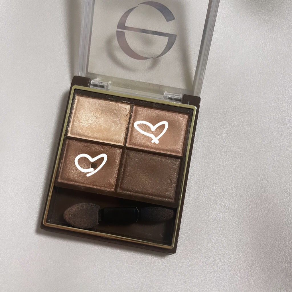 スキニーリッチシャドウ/excel/アイシャドウパレットを使ったクチコミ（2枚目）