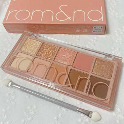 ベターザンパレット/rom&nd/アイシャドウパレットを使ったクチコミ(7枚目)