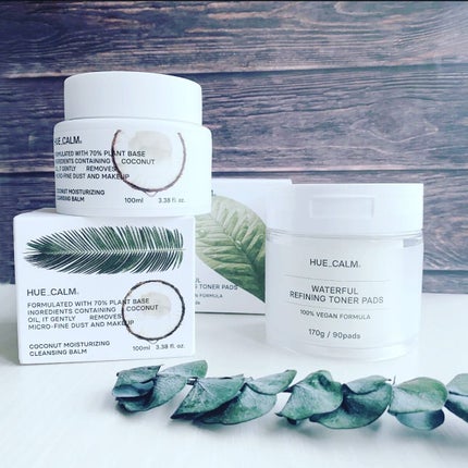 ココナッツモイスチャライジングクレンジングバーム/HUE_CALM/クレンジングバームを使ったクチコミ(1枚目)