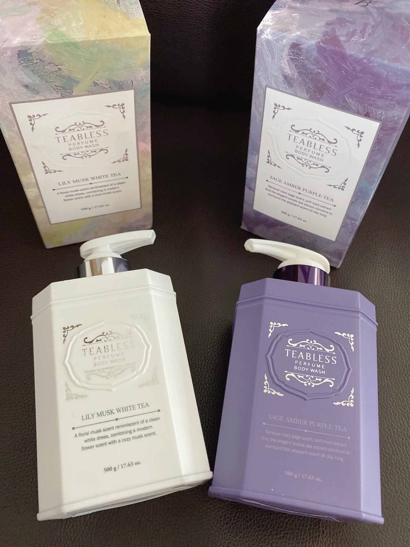 パフュームボディウォッシュ リリームスクホワイトティー/TEABLESS/ボディソープを使ったクチコミ(1枚目)