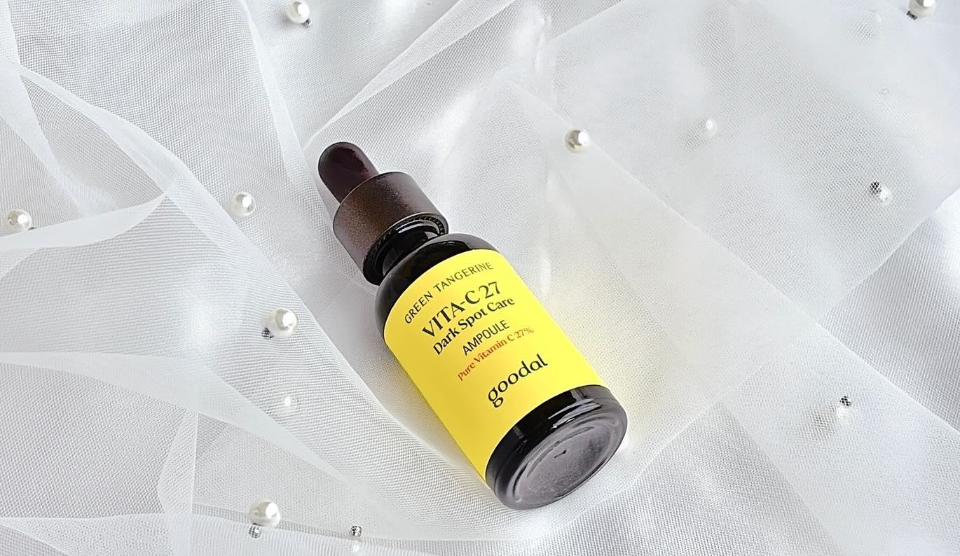 グリーンタンジェリン ビタC ダークスポットケアセラム/goodal/美容液を使ったクチコミ(3枚目)