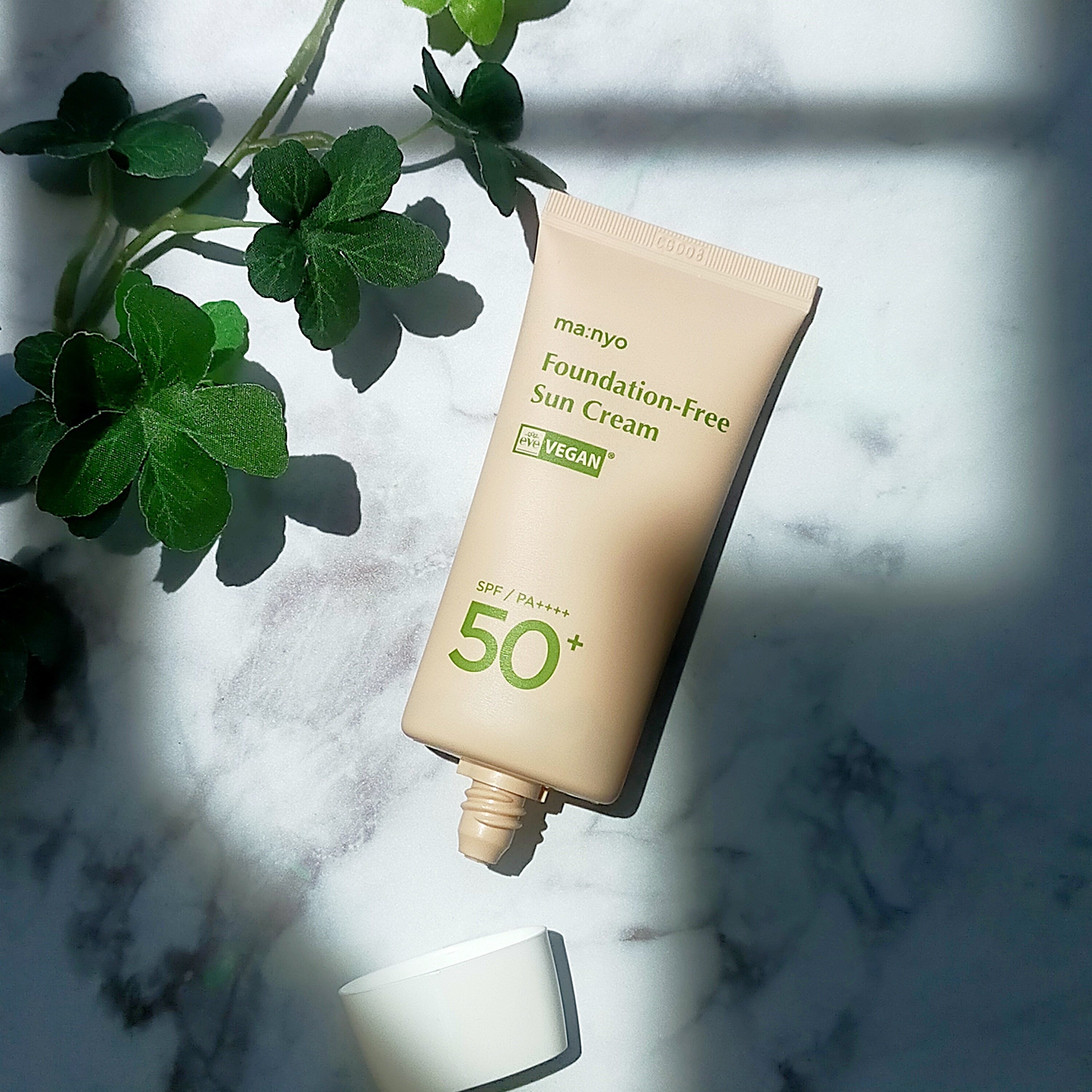 ファンデフリー サンクリーム/manyo/日焼け止めクリームを使ったクチコミ（1枚目）