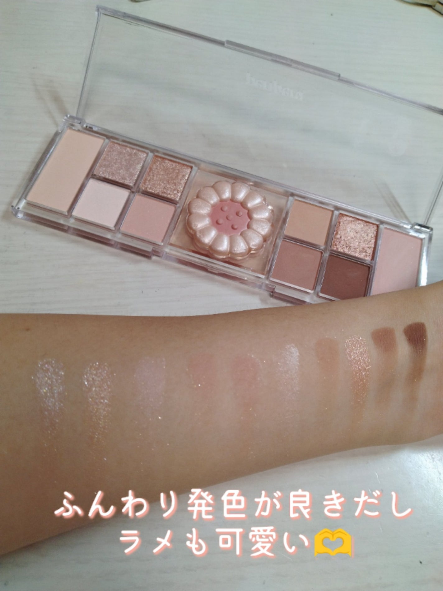 オールテイクムードライクパレット/PERIPERA/アイシャドウパレットを使ったクチコミ(3枚目)