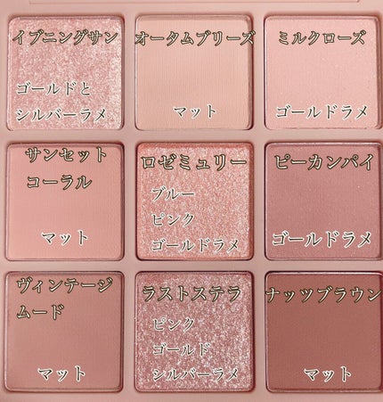 シャドウパレット/dasique/アイシャドウパレットを使ったクチコミ(2枚目)