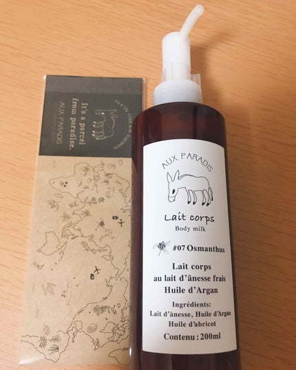 オスマンサス ボディミルク/AUX PARADIS/ボディミルクを使ったクチコミ(1枚目)