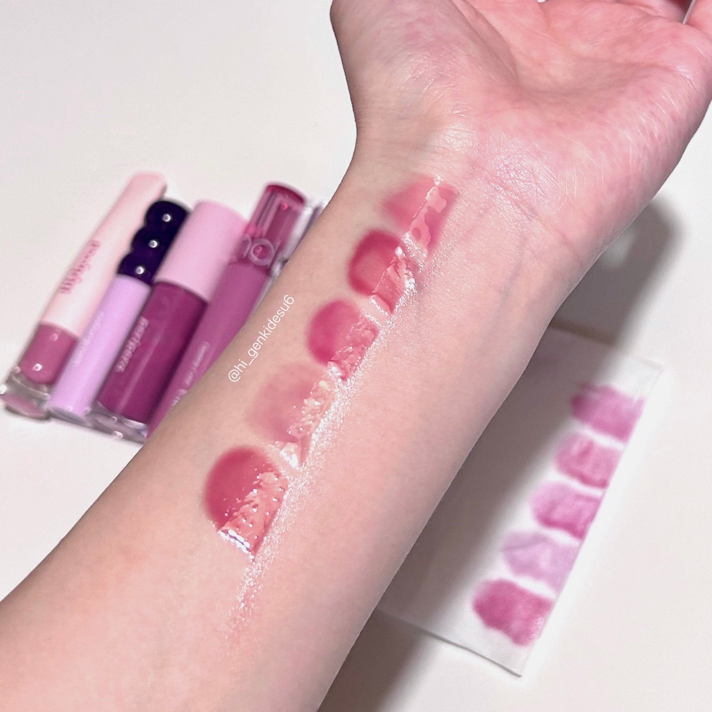 インク グラスティング リップ グロス/PERIPERA/リップグロスを使ったクチコミ(5枚目)