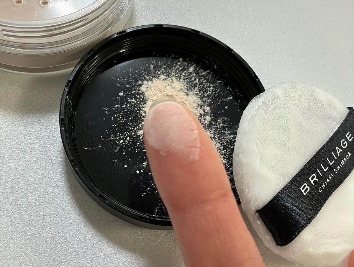 エクセレント ルミナス グロウパウダー /ブリリアージュ/ルースパウダーを使ったクチコミ（3枚目）