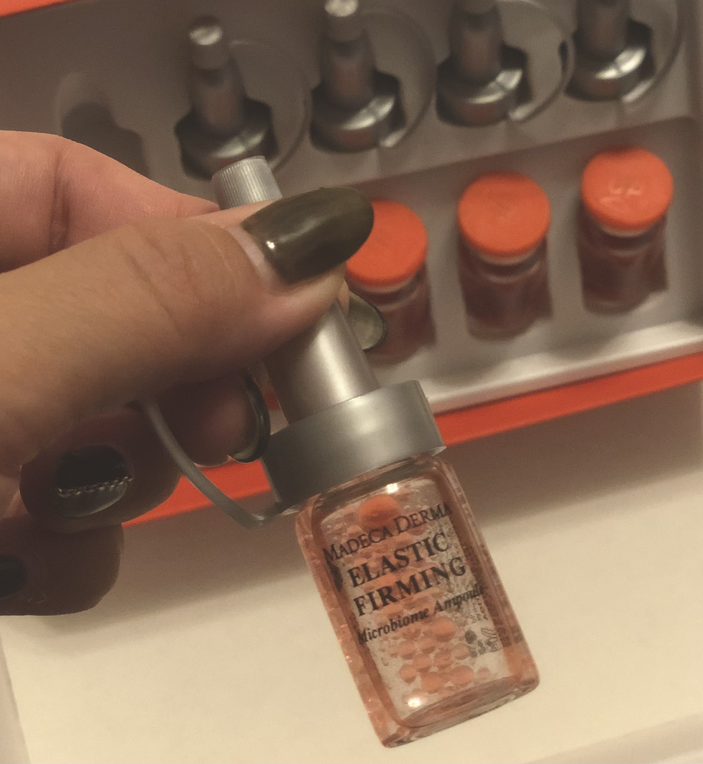 エラスティックファーミング マイクロバイオームアンプル/マデカダーマ/美容液を使ったクチコミ（1枚目）