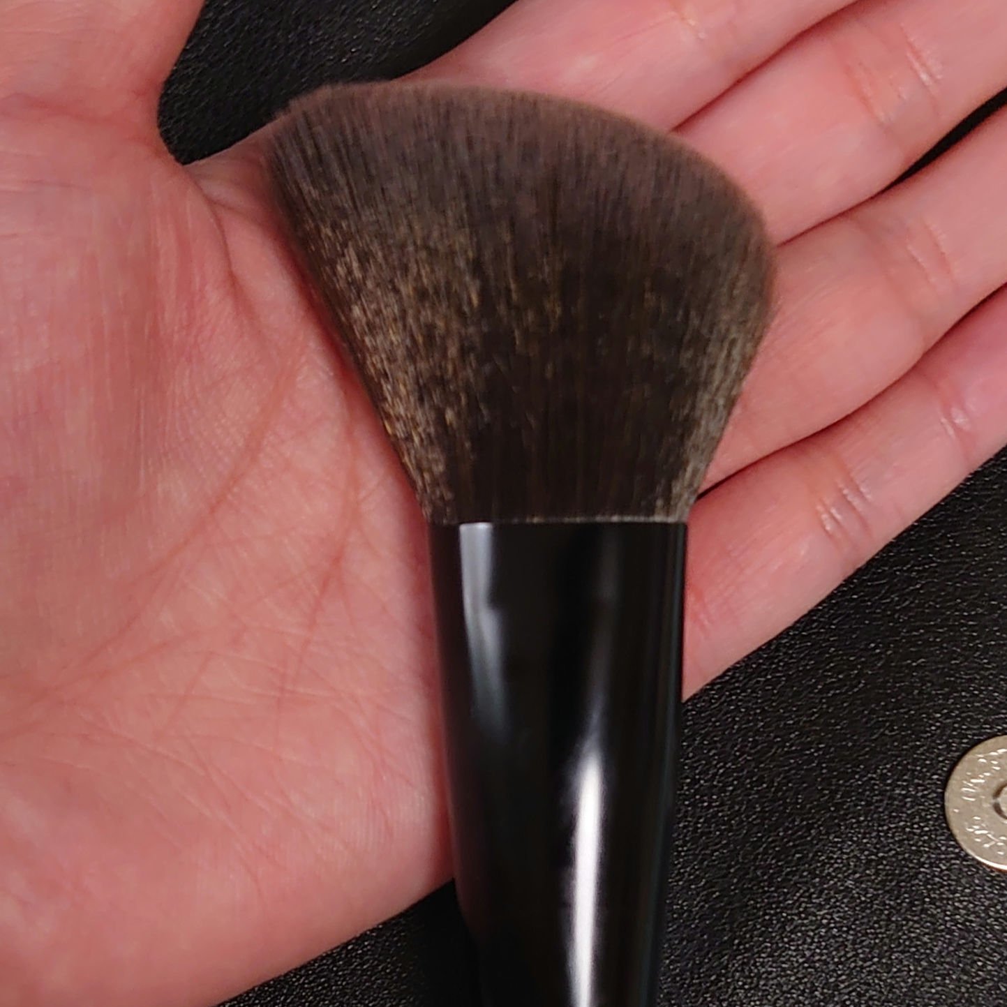 SIXPLUS フェイスブラシ 3本セット - Dawnシリーズ（ブラック）/SIXPLUS/メイクブラシを使ったクチコミ（2枚目）