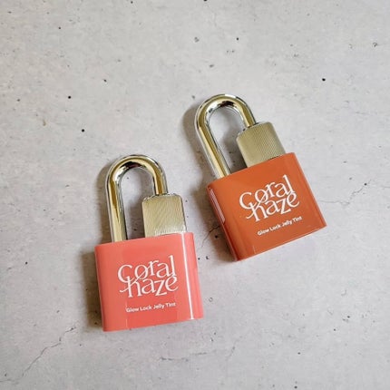 グロウロックゼリーティント/Coralhaze/リップティントを使ったクチコミ(1枚目)