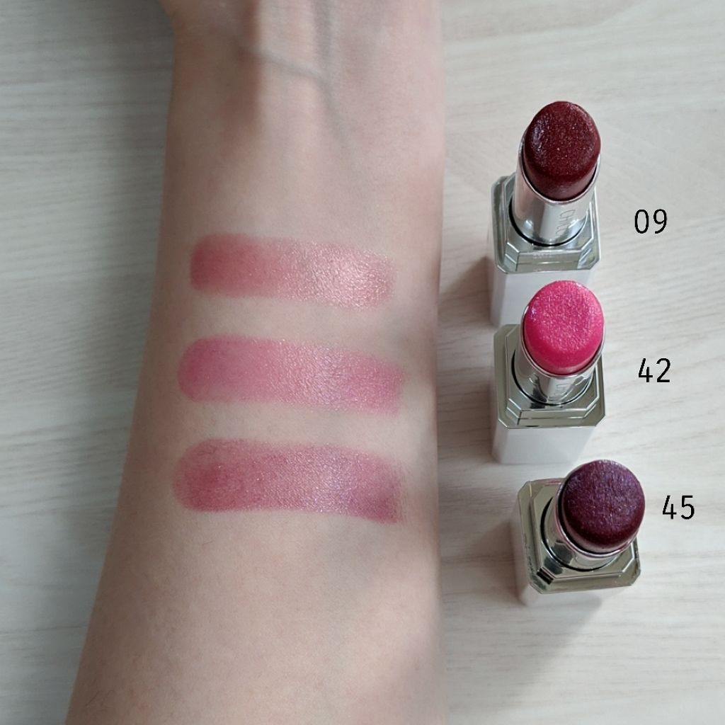 メスメリック リップスティック/CHICCA/口紅を使ったクチコミ(3枚目)