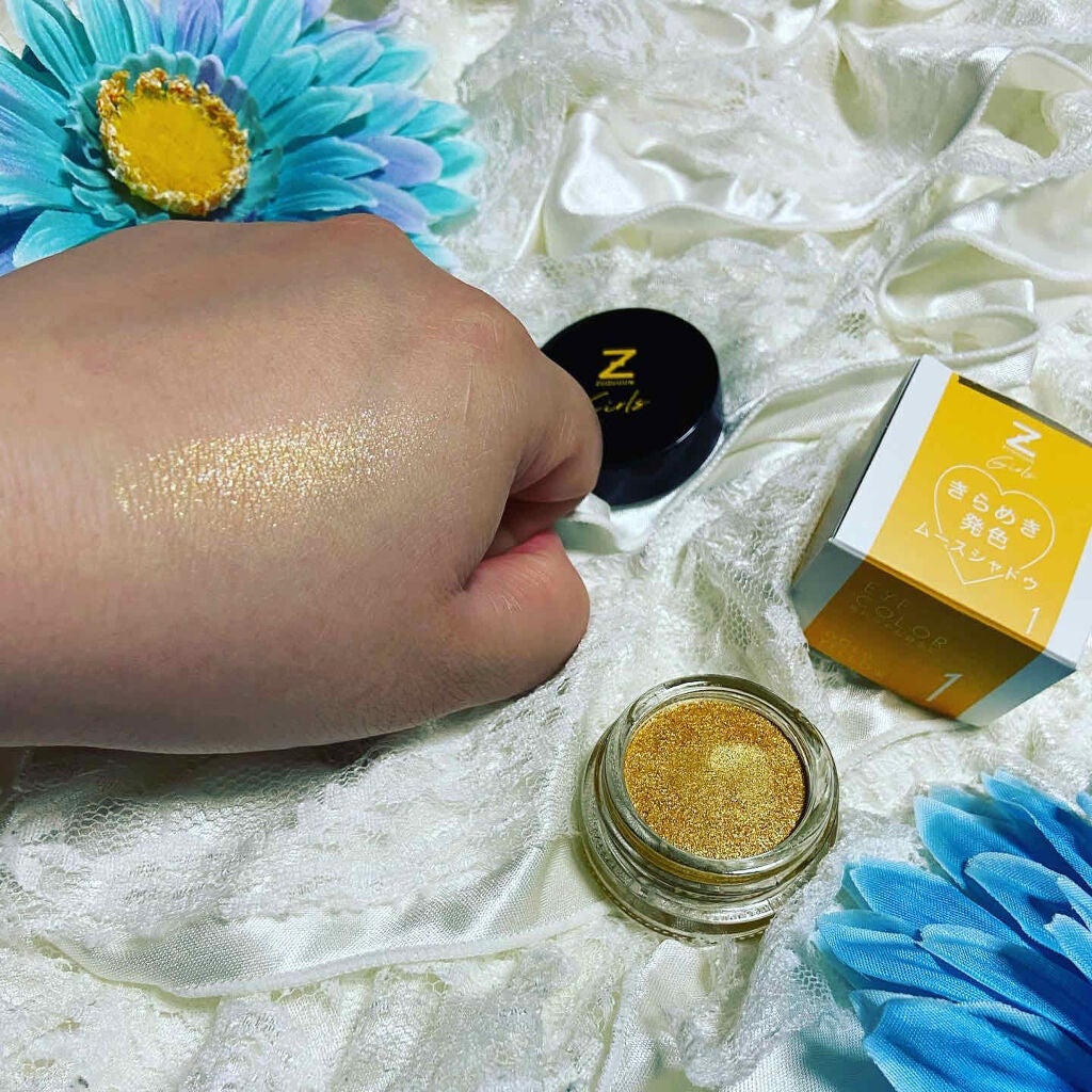 ムースアイシャドウ/ZUQUUUN GIRLS/ジェル・クリームアイシャドウを使ったクチコミ(1枚目)