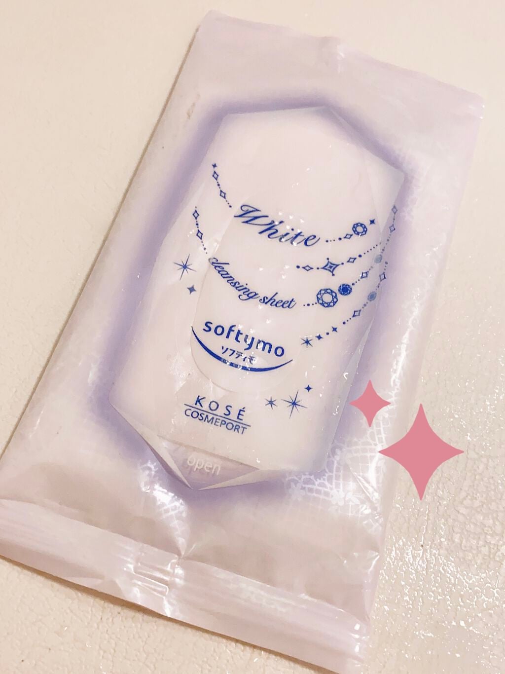 ソフティモ メイク落としシート(ホワイト)/ソフティモ/クレンジングシートを使ったクチコミ(1枚目)
