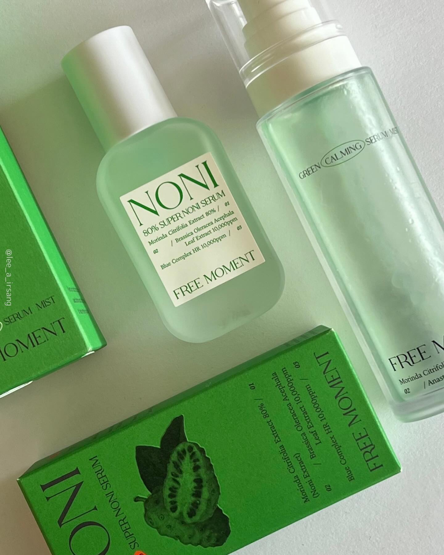 グリーンカーミングセラムミスト/Free Moment /ミスト状化粧水を使ったクチコミ（1枚目）