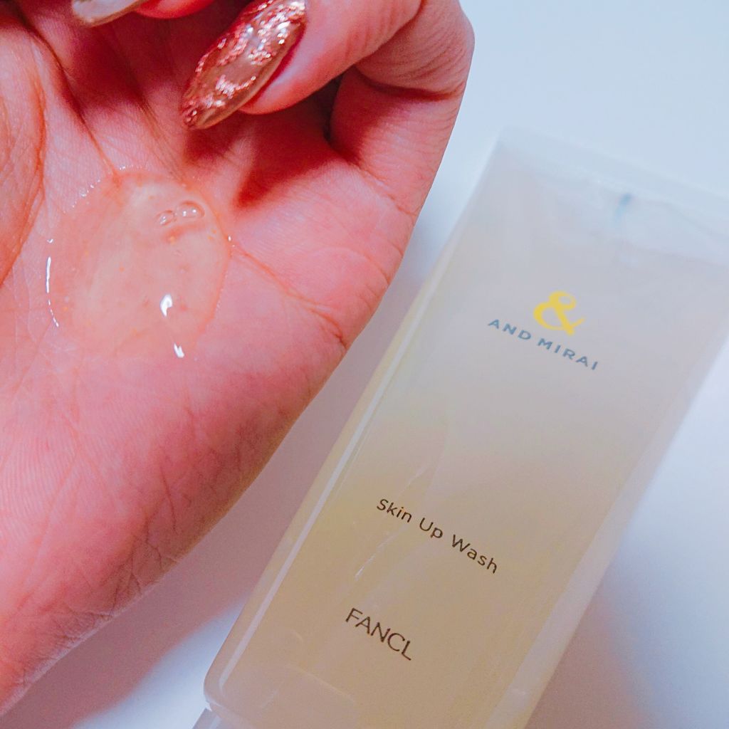 スキンアップウォッシュ/AND MIRAI/洗顔フォームを使ったクチコミ(3枚目)
