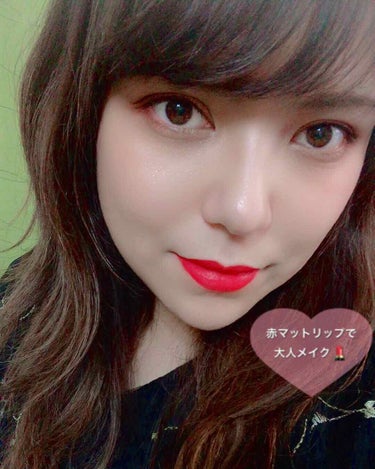 パッションリップ クリームトゥパウダー マットリップペン 640 #DGAmore/DOLCE&GABBANA BEAUTY/口紅を使ったクチコミ（2枚目）